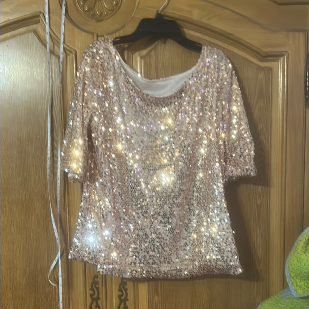 Sparkling Sequin Top
